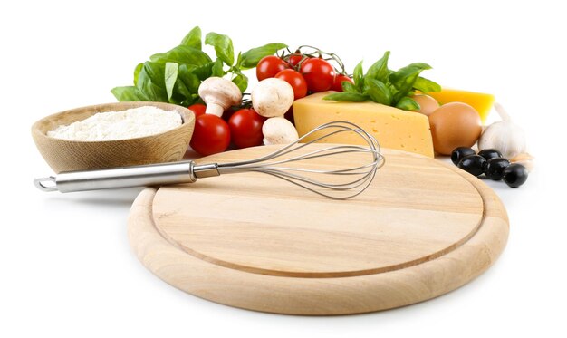 Stół kuchenny z akcesoriami